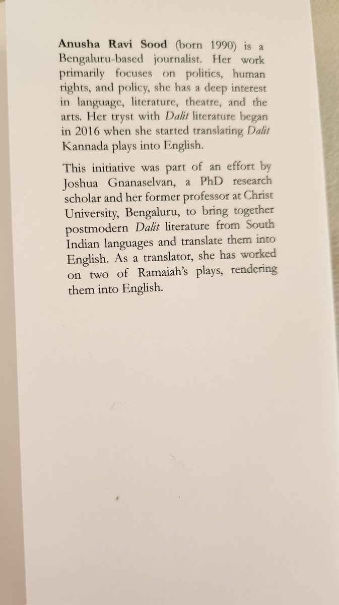 Absolutely thrilled to share that my translation of renowned Dalit playwright Kotiganahalli Ramaiah's "Let Polly Thrive - Yaare Yaane Koogadali" has been published by Manipal University Press. 

It's been a 9-year journey. 

What started as something to help a professor in his