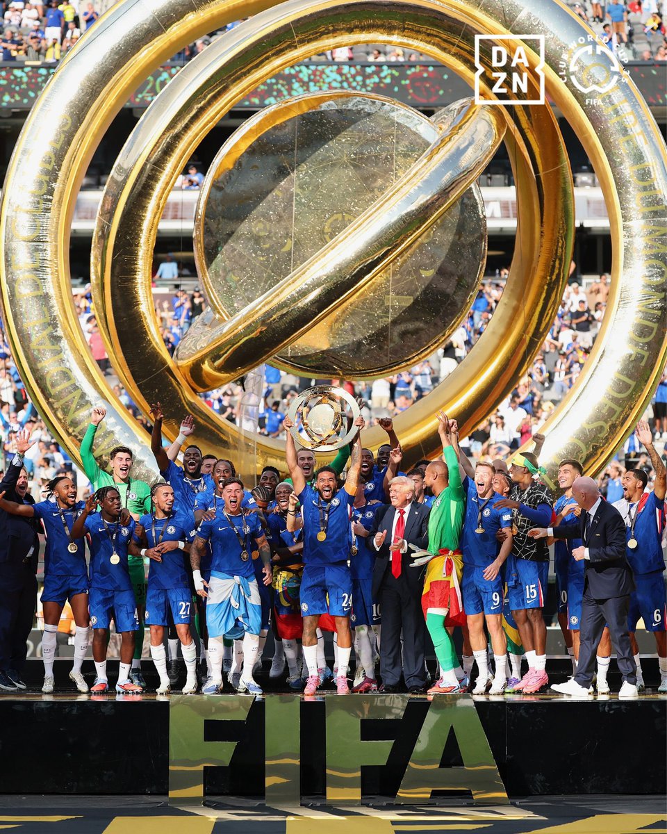 One funny thing is, people were saying these American owners were destroying the club and only profiting from the club but guess what; they won a massive trophy on American soil and the sitting American president joined in the trophy lift. How’s that for proving haters wrong💙💙