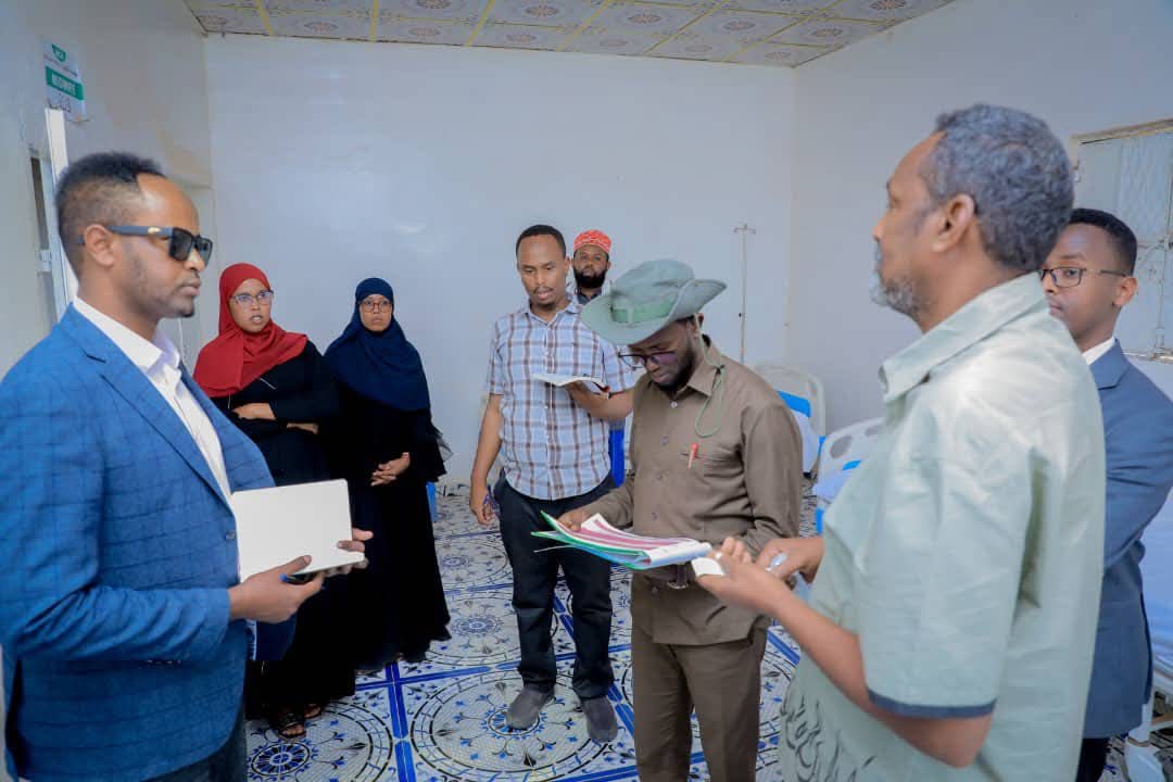 The Director General and several departmental directors of the Ministry of Health set out a fact-finding and monitoring mission on several regions of Somaliland.