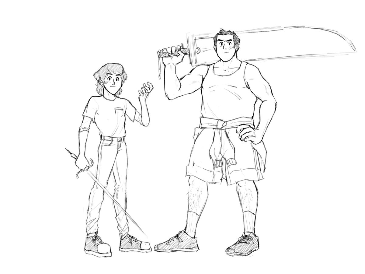 Average_D00dler's tweet image. Some time ago I updated some characters of mine and uhh yeah