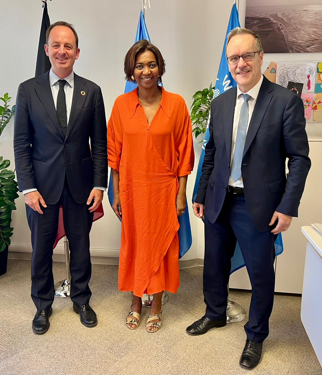 Enabel_Belgium's tweet image. 🇮🇹 At the end of last week’s visit to Rome for #URC2025, @JeanVanWetter met representatives of Rome-based @UN agencies - @FAO, @IFAD & @WFP - to boost partnerships on:
🌱Food systems
💡Climate resilience
📦Value chains
🤝Private sector
Exciting times ahead for impactful…
