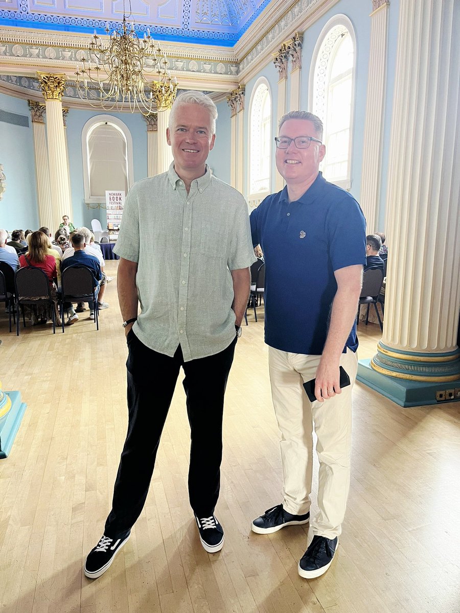 TMLoganAuthor's tweet image. Newark Book Festival was one of the first to invite me to take part in their event back in 2018, when I only had a couple of books. So it was nice to return! A big thank you to Q&A master @TimRideout1 fellow author @mjarlidge and to @newarkbookfest for inviting me back 😍