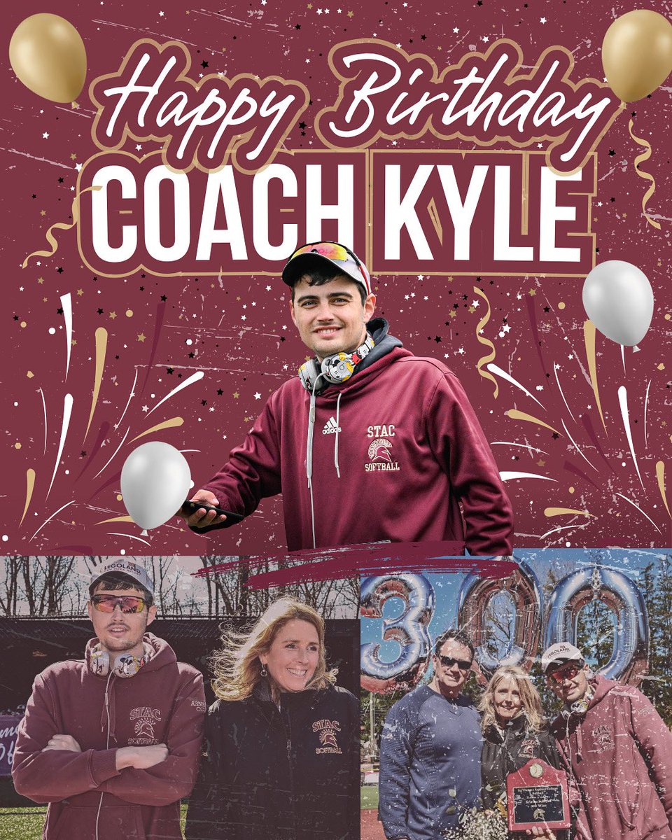 STAC Softball (@stacsoftball) on Twitter photo Wishing our Assistant Coach KYLE a very HAPPY BIRTHDAY! π₯π€ Wishing our Assistant Coach KYLE a very HAPPY BIRTHDAY! π₯π€