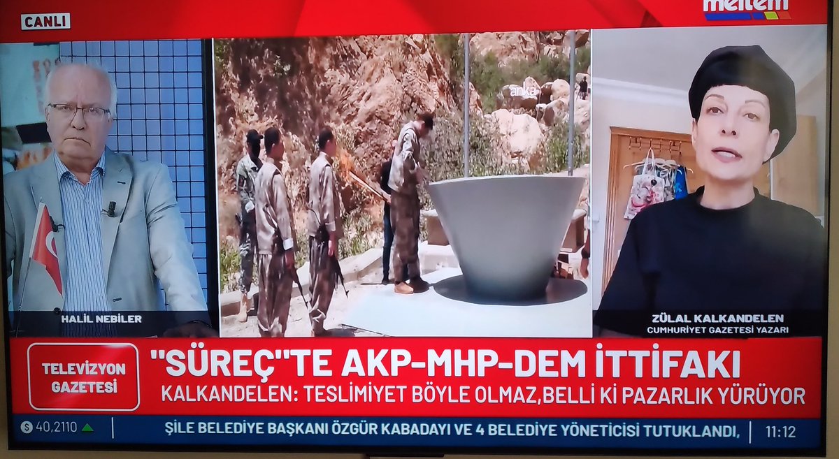 Televizyon Gazetesi şu anda yayında- Meltem Tv.