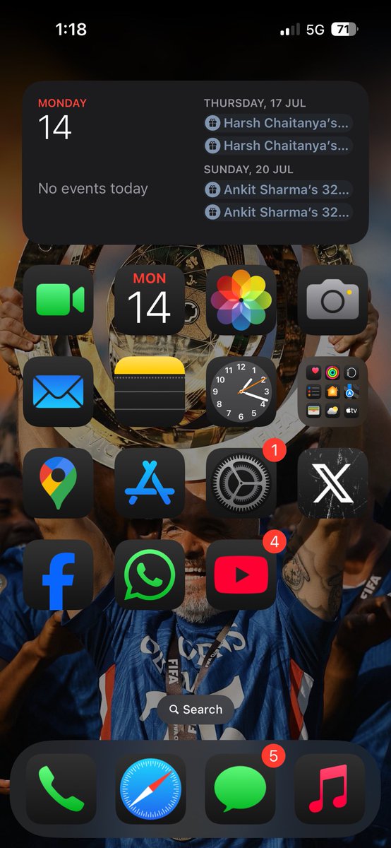 Jash Desai (@jashjdesai) on Twitter photo New Wallpapers looking Fine AF!
#Chelsea #FIFAClubWorldCup2025 #ChelseaChampions New Wallpapers looking Fine AF!
#Chelsea #FIFAClubWorldCup2025 #ChelseaChampions
