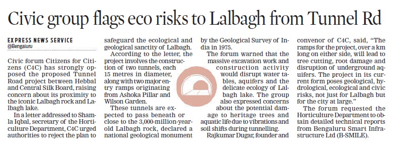 rajdugar's tweet image. We have written to Horticulture Dept to examine details of #TunnelRoadProject #TRP &to ensure TOTAL PROTECTION to LALBAGH including LALBAGH ROCK & LALBAGH LAKE, which are under their protection
@GeologyIndia
@CMofKarnataka
@Tejasvi_Surya @BJP4Karnataka
youtube.com/watch?v=1kv3S3…