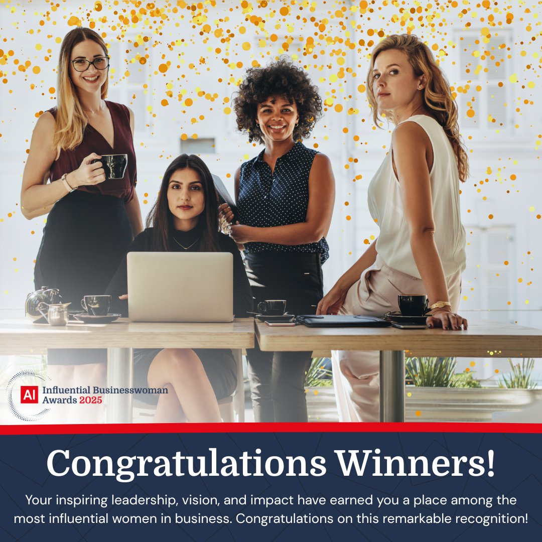 acquisition_int's tweet image. 🏆 The Influential Businesswoman Awards 2025 winners have been announced!

👏 Huge congratulations to all the inspiring women recognised for their leadership, innovation &amp;amp; impact.

👉 See the winners: zurl.co/g4YE8 
📖 Magazine: zurl.co/CixPy

#ACQ