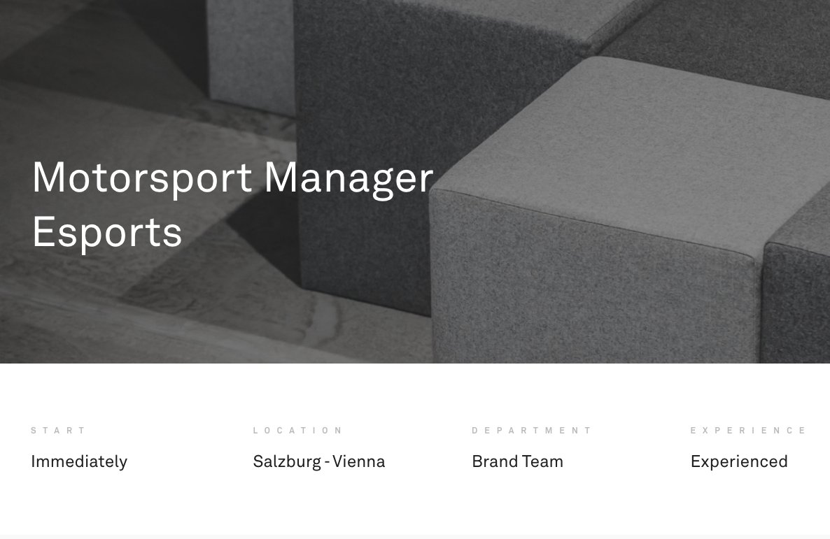 [SOCIAL MEDIA MANAGER - SIM RACING]
Hey frens, looking for Social media manager for car brand in sim racing. Someone that has:
- Sim racing knowledge
- Client relations experience
- Experience running a branded account
- Understands commercial needs
agentur-loop.com/careers/motors…