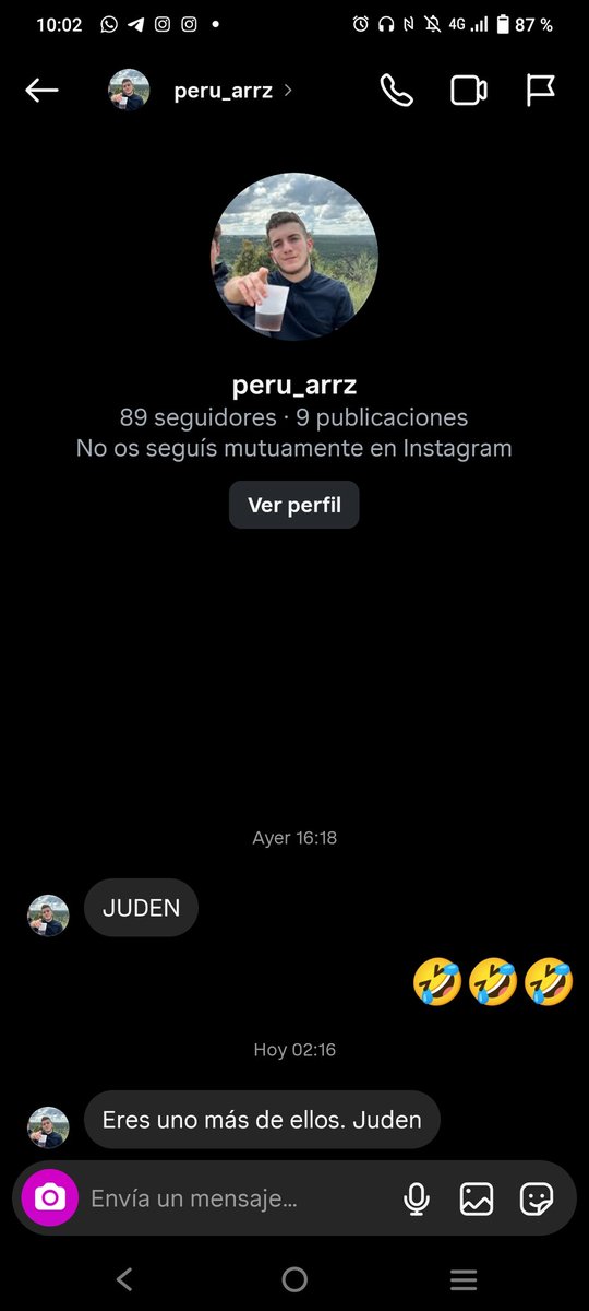 Ceci_Esteve's tweet image. Algunas de las perlas que me dejan esos españoles de bien, que van pegando palizas a los chavales por su cultura. Son muy valientes detrás de una red @NucleoNEsp o @revuelta_es
Solo desprenden bulos, odio y violencia. No lo olvidamos, habrá una respuesta colectiva.
Caza al nazi.