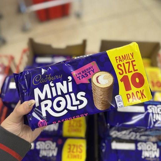 Roll up, roll up 👀 Buy 2 packs of Cadbury Mini Rolls &amp; get one for FREE!

Offer ends 21.07.25.