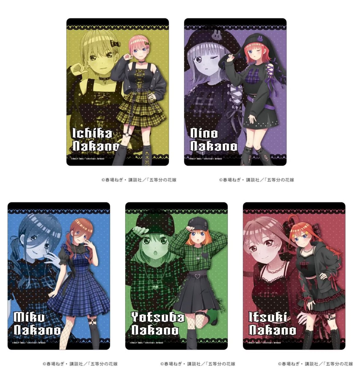 eeo Storeにて予約受付開始！ キャラクリアケース「五等分の花嫁