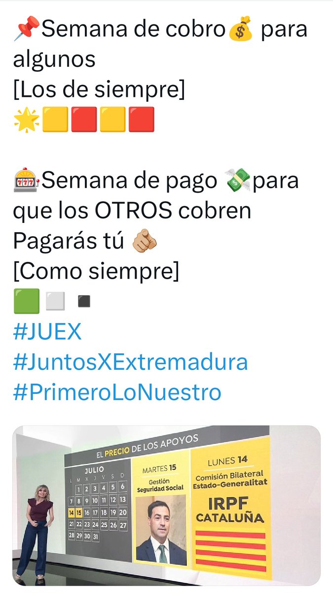 _Holycc_'s tweet photo. 🗣️Que el @psoeex calle como una puerta, lo entiendo por sus rodillas encarnadas pero no lo comparto

🗣️ Me hubiera gustado una presidenta de la @Junta_Ex  defendiendo los intereses de nuestra tierra.
En lugar de eso 🦗🦗🦗 https://t.co/qFBOCSjSN6