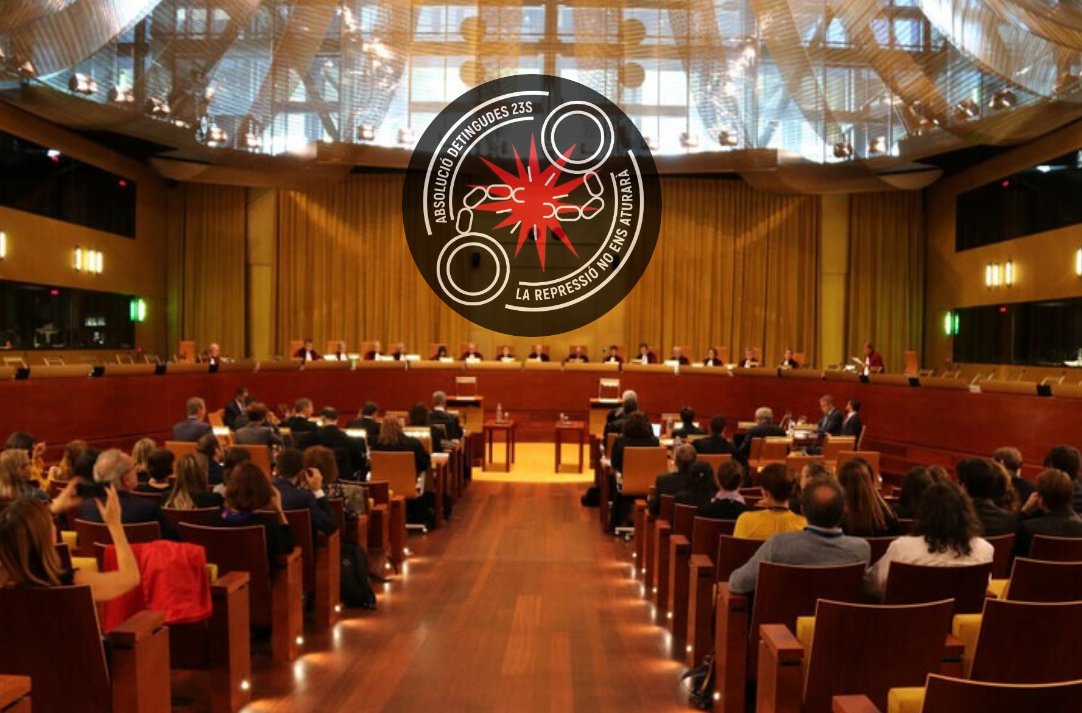 Alerta Solidària (@alertasolidaria) on Twitter photo ⚠️ Demà a Luxemburg!
Defensarem les represaliades de l'Operació Judes <a href="/Detingudes23S/">Detingudes23S</a> al Tribunal de Justícia de la Unió Europea.
❌ L'Audiència Nacional ens hi envia per intentar esquivar l'aplicació de l'amnistia als CDRs
📰Notícia:
vilaweb.cat/noticies/cita-… ⚠️ Demà a Luxemburg!
Defensarem les represaliades de l'Operació Judes <a href="/Detingudes23S/">Detingudes23S</a> al Tribunal de Justícia de la Unió Europea.
❌ L'Audiència Nacional ens hi envia per intentar esquivar l'aplicació de l'amnistia als CDRs
📰Notícia:
vilaweb.cat/noticies/cita-…