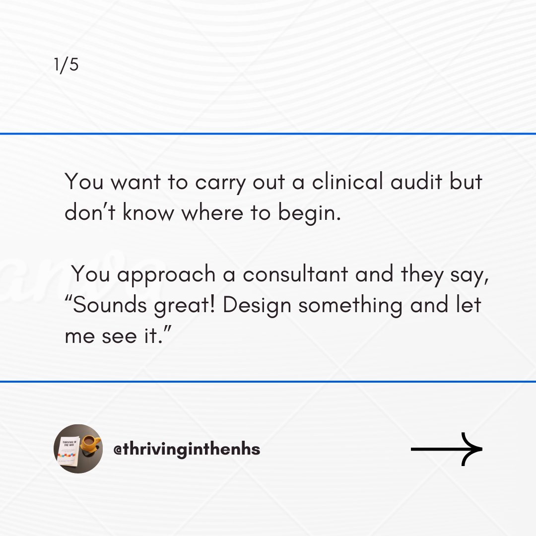 How IMGs can use AI to get involved in Quality Improvement Projects (QIPs) — even if you’ve never done one before:

You want to carry out a clinical audit but don’t know where to begin.

You approach a consultant, and they say, “Sounds great! Design something and let me see it.”