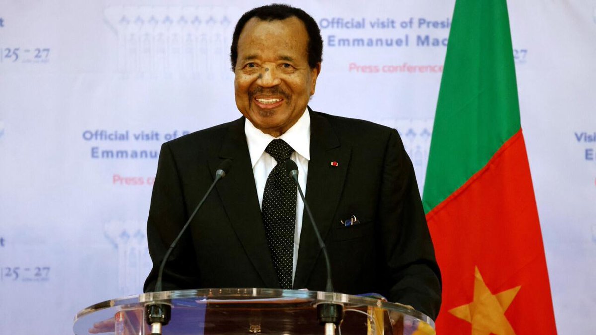 Paul Biya agiye kwiyamamariza manda ya 8 umuseke.rw/2025/07/paul-b…