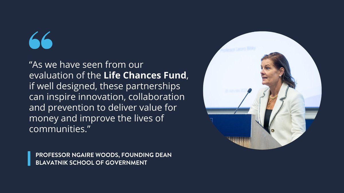 BlavatnikSchool's tweet image. “If well designed, these partnerships can inspire innovation..."
The UK Government today launches the Better Futures Fund to support 200,000 vulnerable young people.
Find out more about @golaboxford’s research into the these partnerships👇
ow.ly/9YtK50WokKA