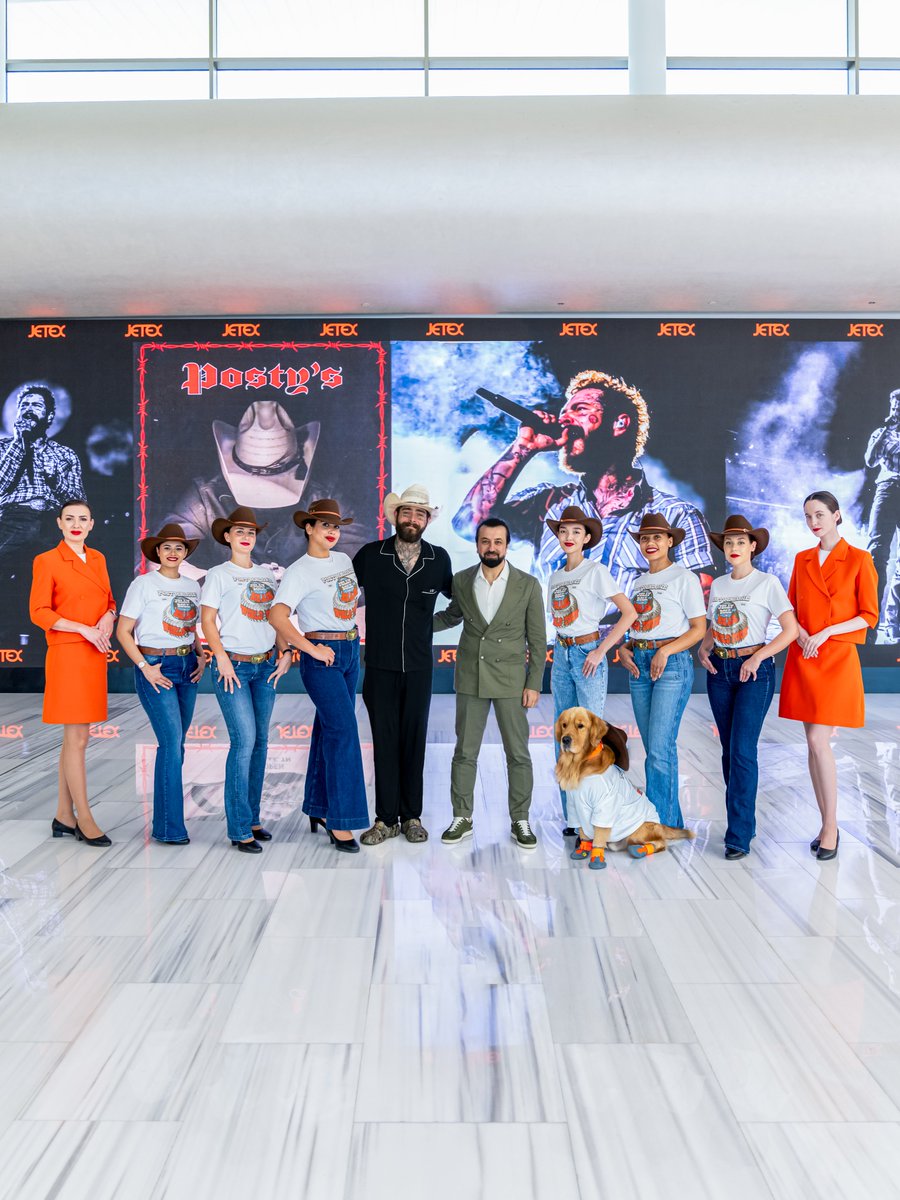 It has been a pleasure to welcome @postmalone to Jetex Dubai. We are thrilled to be part of your journey! ✨🛩️

#jetex #postmalone #flyprivate #flywithjetex #privatejetcharter #privatejetlife