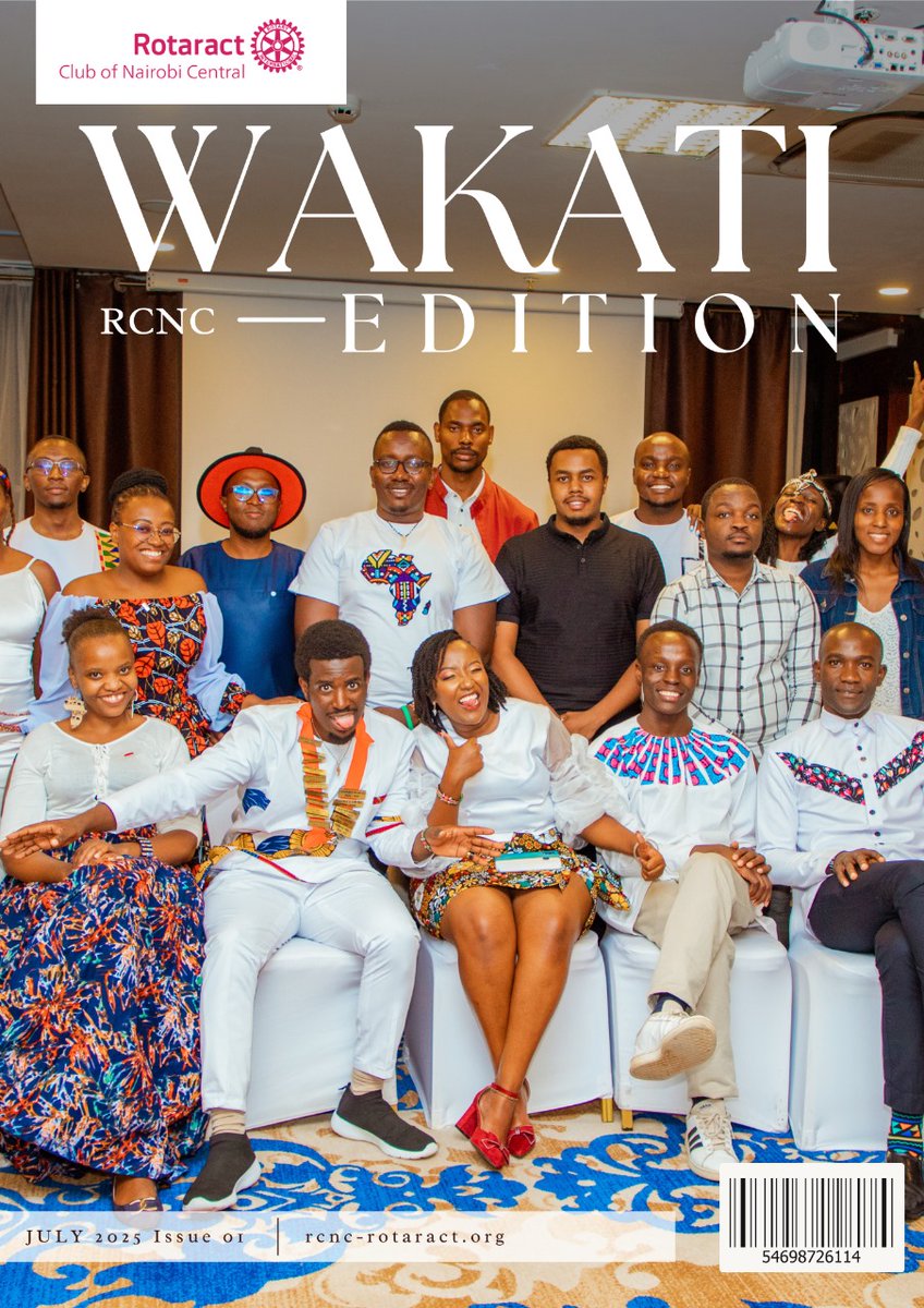 WAKATI IS BACK!
Yes, you heard that right, Wakati Magazine has returned, and in true RCNC fashion, it’s bigger, brighter, and brimming with stories.

Launched during our 48th Installation, this special edition celebrates the year that was. A year defined by The Magic of Rotary.