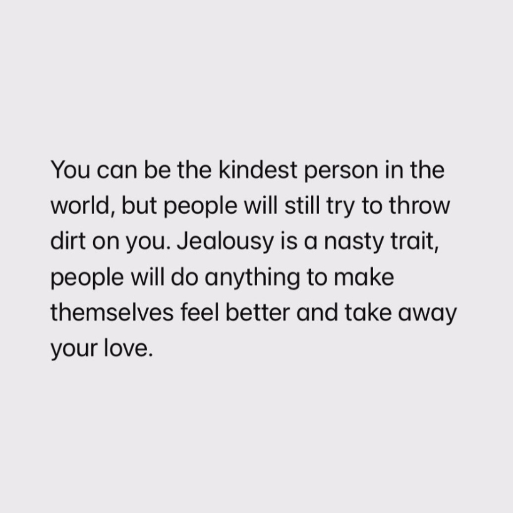 Jealousy is a reflection of inner wounds, not your worth. Protect your peace.