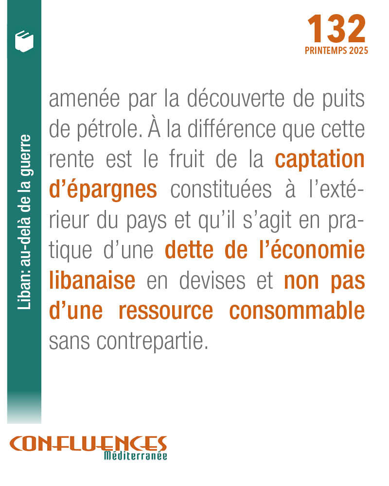 IiReMMO's tweet image. #ConfluencesMéditerranée | 🇱🇧💰 Une autre guerre se joue au #Liban : celle du système #bancaire, verrouillé, opaque, ruiné.
@sibyllerizk décrypte ce désastre silencieux.
🔗 À acheter ici : editions-harmattan.fr/catalogue/livr…