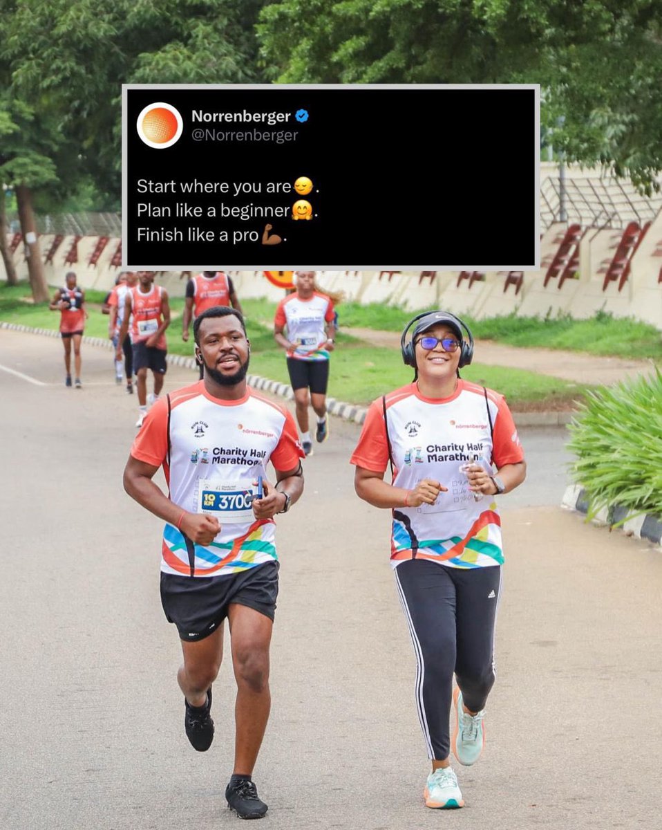 Norrenberger's tweet photo. The same way runners build endurance, you build wealth -bit by bit, rep by rep.
Set your financial pace.
Stay consistent.
Ignore the noise.
One smart money move today is worth more than a thousand regrets tomorrow. 🏃🏾♂️
Have an amazing week.
#RCACHM5 #RCAxNB #norrenberger #mondaymotivation