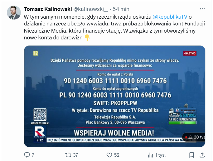 Dlaczego jak się takich dobrych wieści muszę dowiadywać z republiki tv???