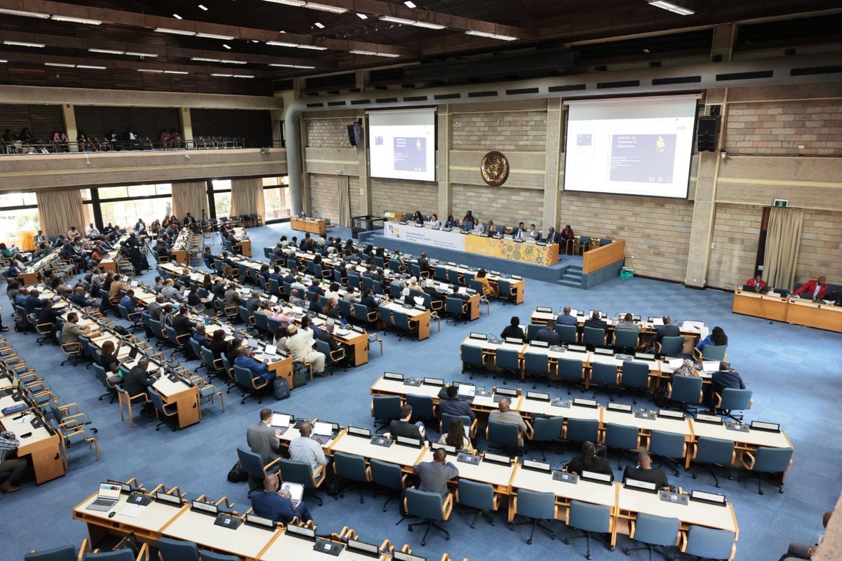 UN Environment Programme in Africa (@unep_africa) on Twitter photo The expert segment of AMCEN-20 officially opened with a powerful message: Africa is not behind—it has been rising all along.
UNEP Africa’s Regional Director <a href="/RoseMwebaza/">Dr. RMwebaza</a> reminded us that:
“AMCEN has carried Africa’s voice for 40 years. Now, we must rise not just for the AMCEN we The expert segment of AMCEN-20 officially opened with a powerful message: Africa is not behind—it has been rising all along.
UNEP Africa’s Regional Director <a href="/RoseMwebaza/">Dr. RMwebaza</a> reminded us that:
“AMCEN has carried Africa’s voice for 40 years. Now, we must rise not just for the AMCEN we