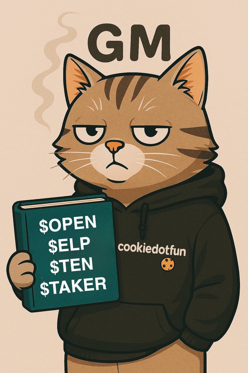 GM CT!

New Week, bullish mindset🔥

Stay sharp &amp; keep pushing🤝
<a href="/elympics_ai/">Elympics</a> <a href="/OpenledgerHQ/">Openledger</a> <a href="/TakerProtocol/">Taker</a> <a href="/tenprotocol/">TEN (🔟/🔟)</a> <a href="/cookiedotfun/">Cookie DAO 🍪</a>