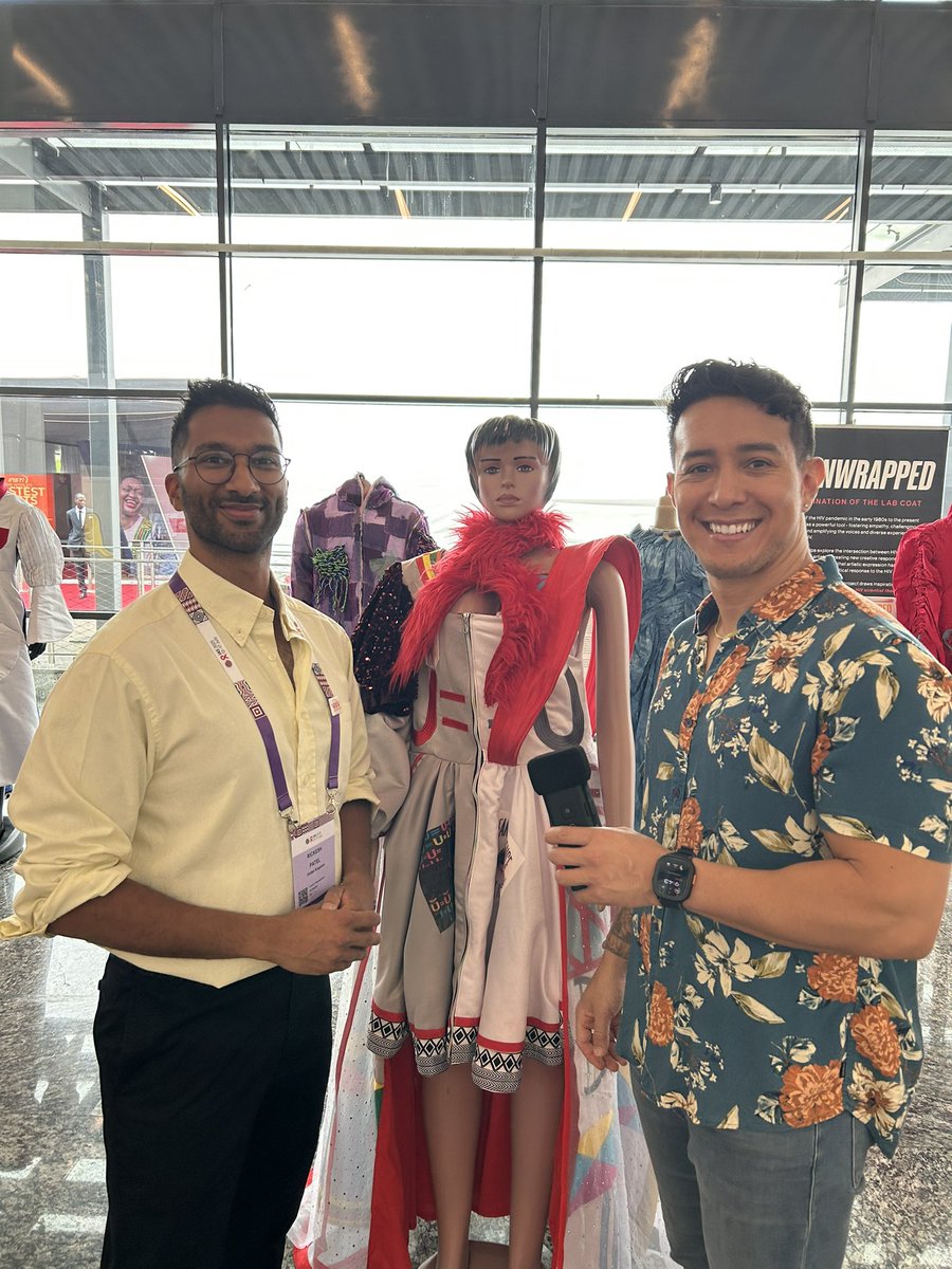 ViiVHC's tweet image. What do you get when you pair 22 scientists with 22 fashion designers? The answer… the coolest lab coats you’ve ever seen 🧪🥼
The #HIVUnwrapped exhibition has launched at #IAS2025 - a powerful partnership between science and community 🤝
#WeWontStop