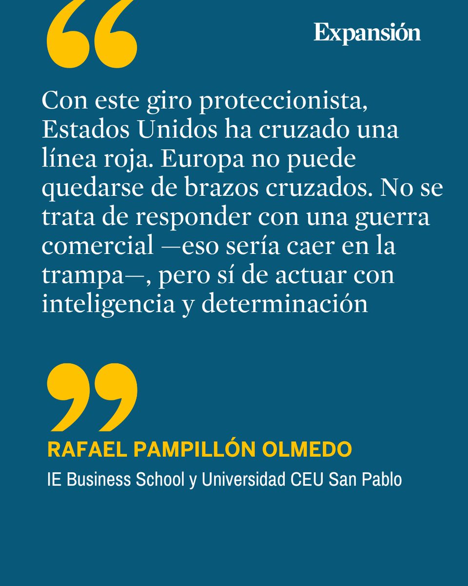 Trump lanza un ultimátum a Europa.

✍️ <a href="/Rafaelpampillon/">Rafael Pampillón</a> 

expansion.com/opinion/2025/0…