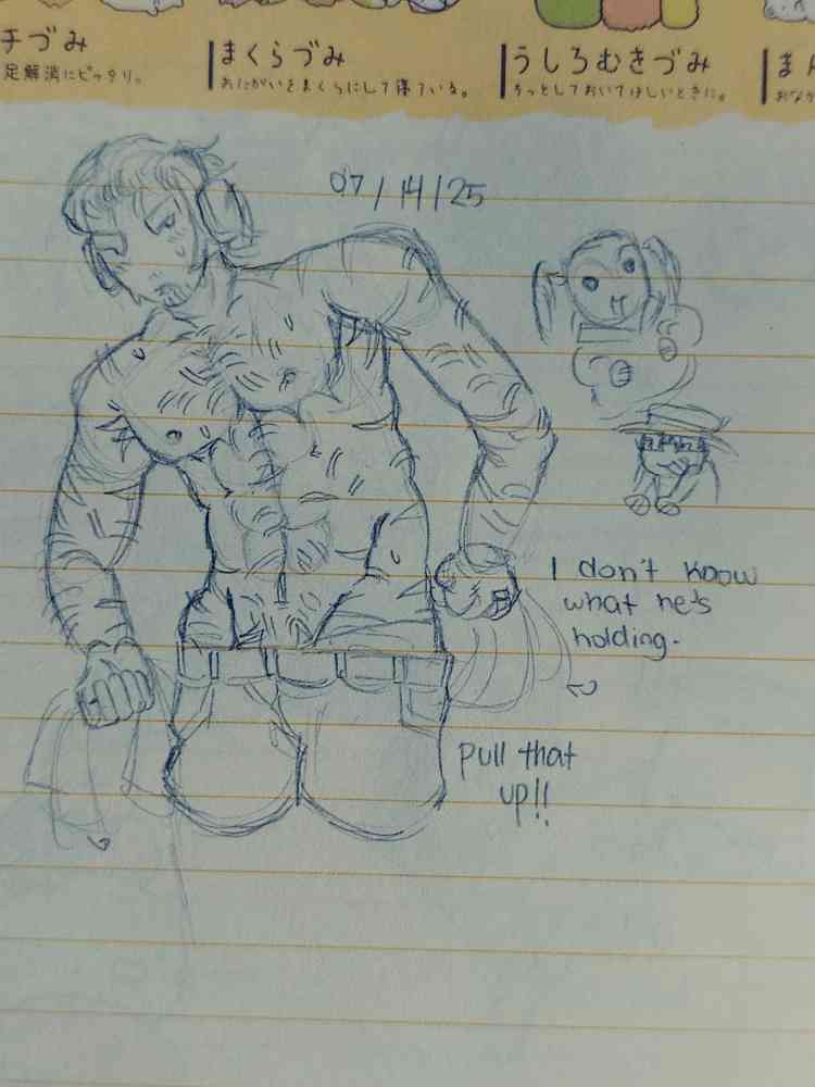 Circ0s's tweet image. Random sketch lelelele , practicing anatomy

#guest1337