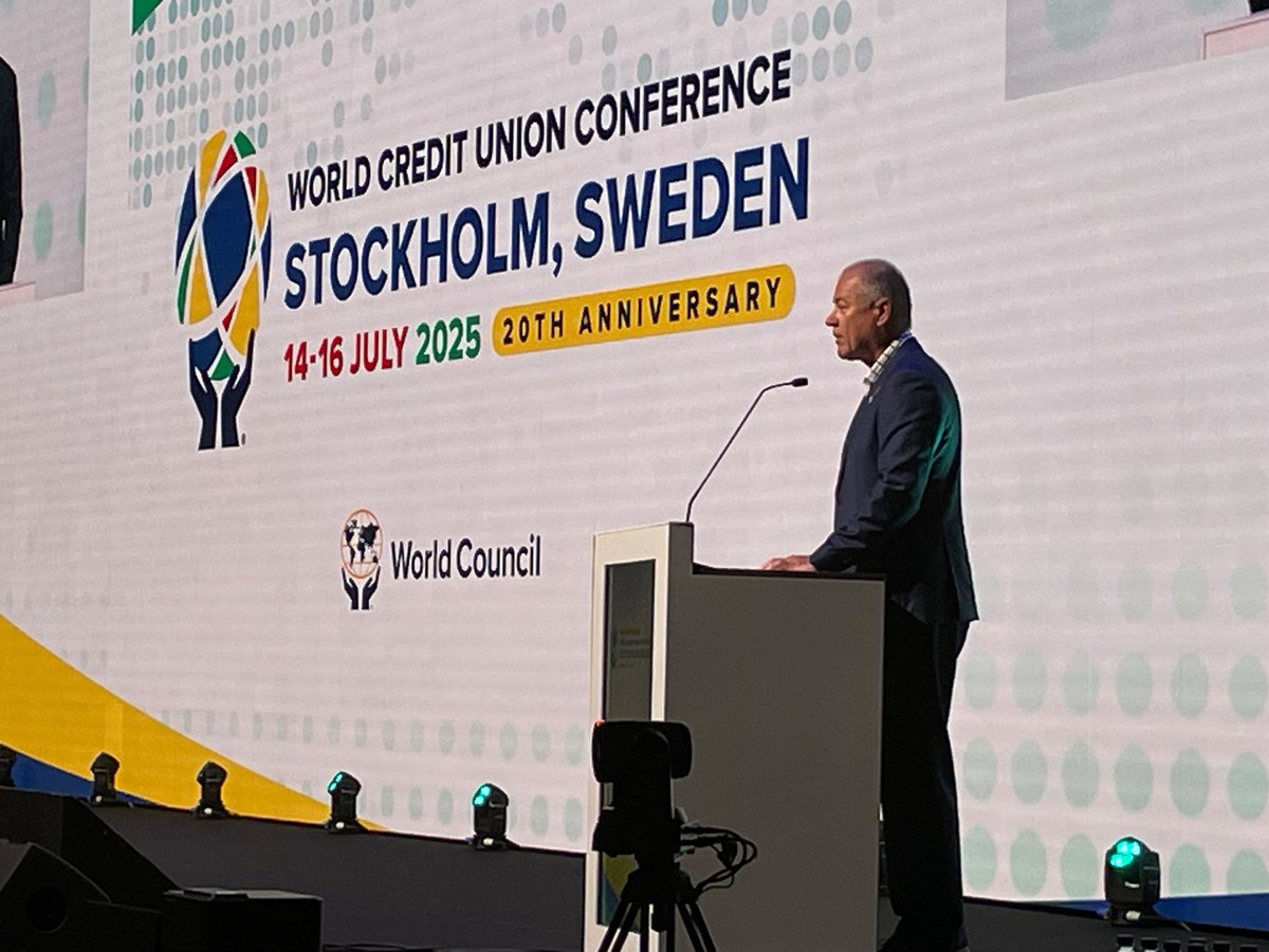 WCUC 2025 IS UNDERWAY!
More than 2,000 attend the opening ceremony of the 2025 World Credit Union Conference in #Stockholm. Learn more on the #WCUC2025 blog. 
woccu.org/meetings_and_e…