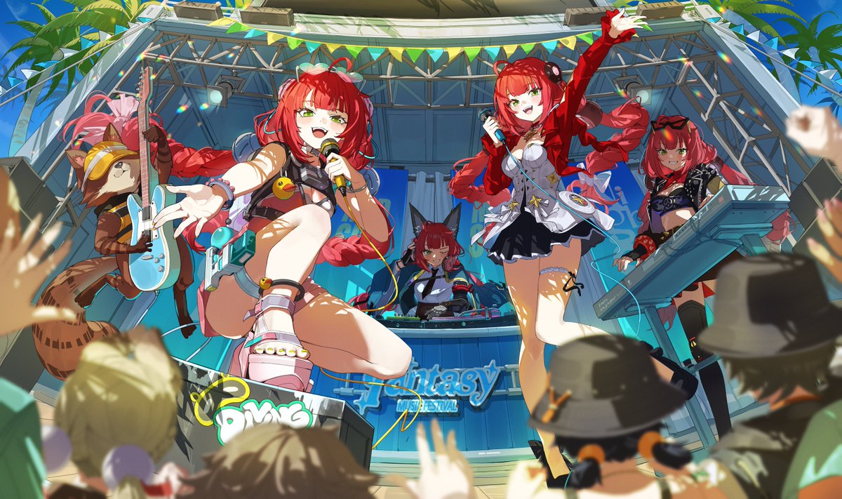 nikibiii's tweet image. 「本物の柚葉はどれ?」
イタズラ好きの化け狸によるファンタジーフェス!
#ゼンゼロ #浮波柚葉 #PR