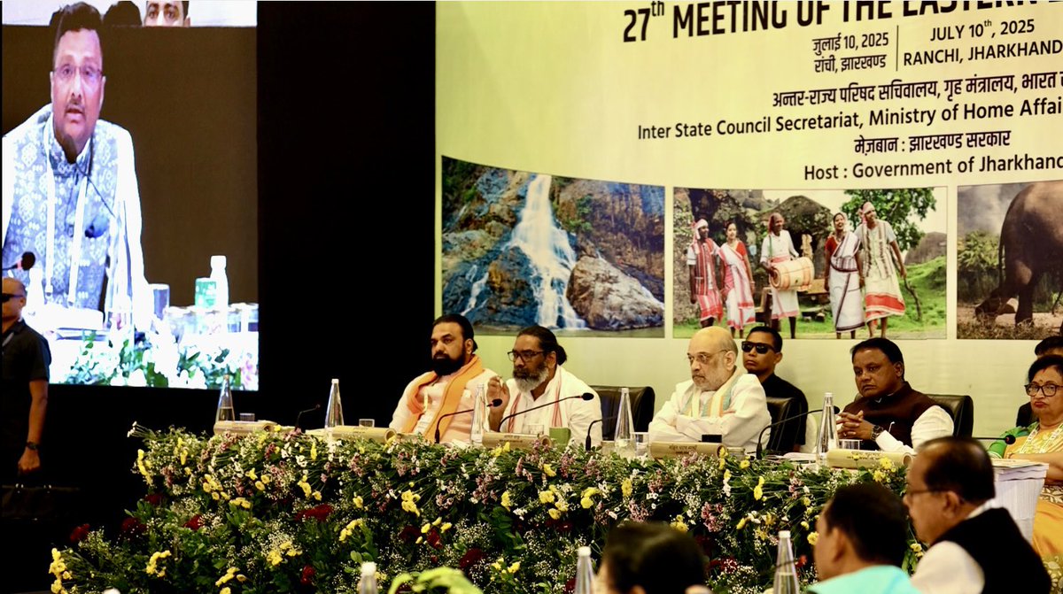 It was a proud privilege to present Odisha's achievements under Shree Anna Abhiyaan as a best practice in the recently held Eastern Zonal Council meeting, chaired by Hon’ Union Home Minister, in the presence of our Hon’ Chief Minister.