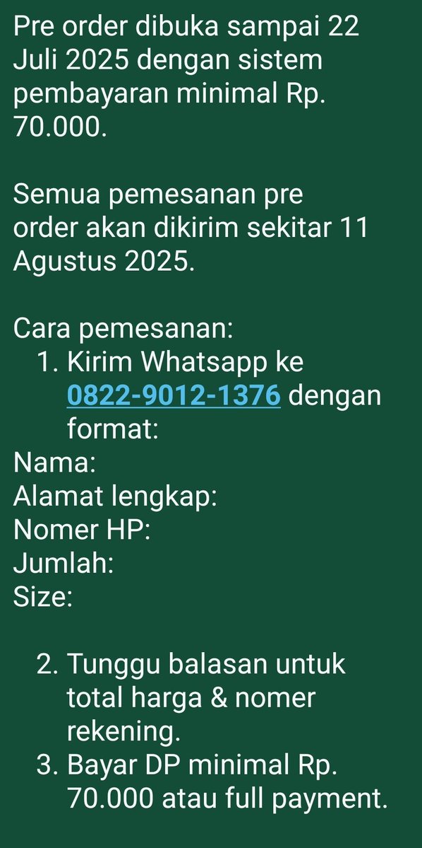 Nahh, open PO t-shirt COLDVVAVE dibuka sampe 22 Juli nanti yaak. Baca image utk lbh jelasnyaa