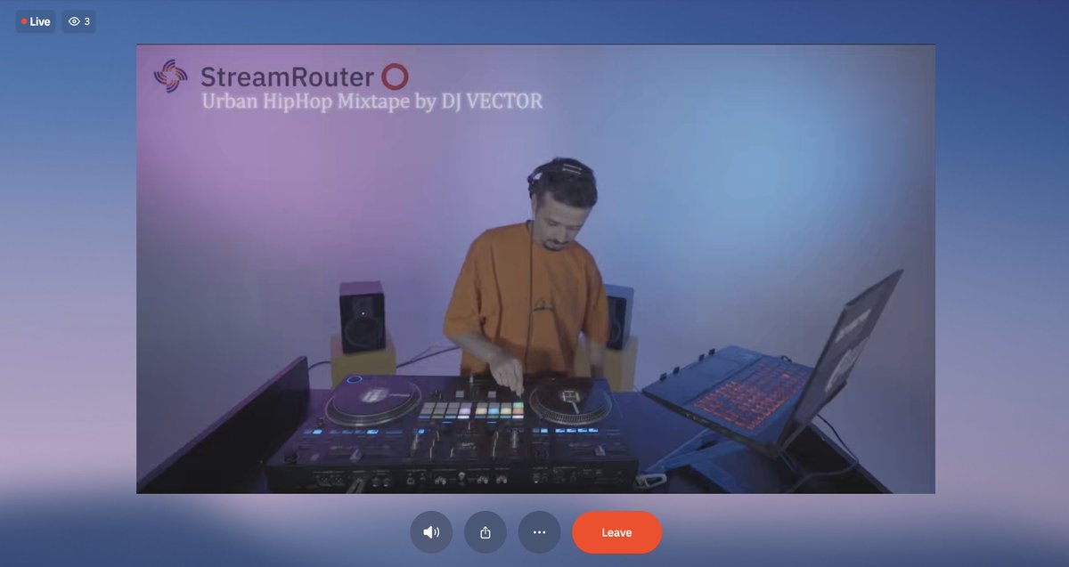 StreamrTV (@streamr_tv) on Twitter photo 🎧 The Urban HipHop Mixtape by DJ VECTOR is streaming all day today on StreamrTV.
Broadcast hosted by <a href="/StreamRouterX/">StreamRouter</a>.
Tune in ↓
tv.streamr.network/#/stream/strea… 🎧 The Urban HipHop Mixtape by DJ VECTOR is streaming all day today on StreamrTV.
Broadcast hosted by <a href="/StreamRouterX/">StreamRouter</a>.
Tune in ↓
tv.streamr.network/#/stream/strea…