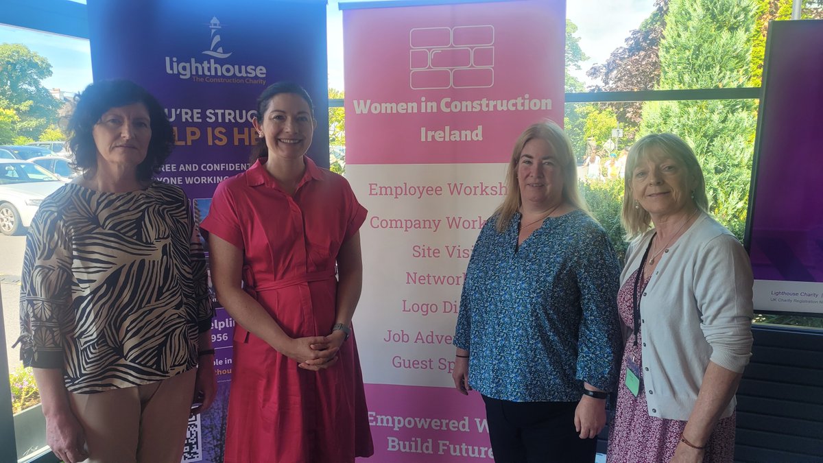 Some of our team who were in attendance at the Women in Construction event held in the Connacht Hotel, Galway last Thursday.

#womeninconstruction #TeamStewart