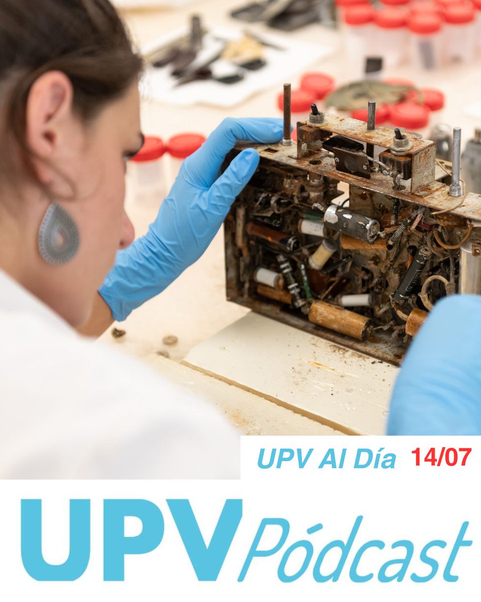 📰 [UPV AL DÍA] 14 julio
  
📻 Las radios de la dana vuelven a sonar 

✈️ El equipo Vantus de la <a href="/unisevilla/">Universidad de Sevilla</a> gana el Extra Challenge, la competición de drones que acoge la UPV

🧠 La filósofa Adela Cortina aconseja eliminar la autocensura

🎙️ tinyurl.com/4e3y7jsd
