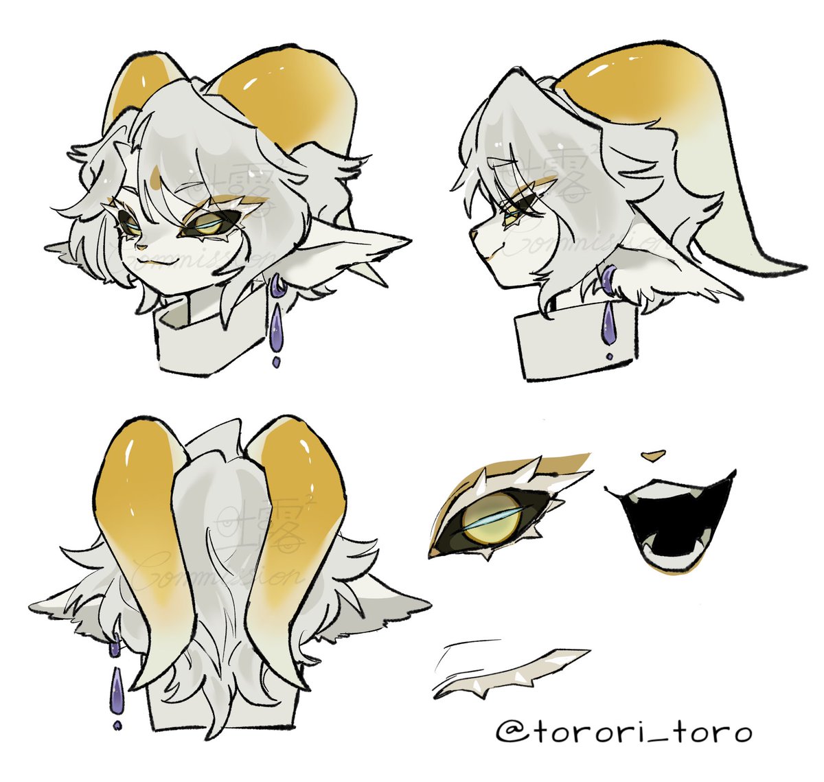 torori_toro's tweet image. commission