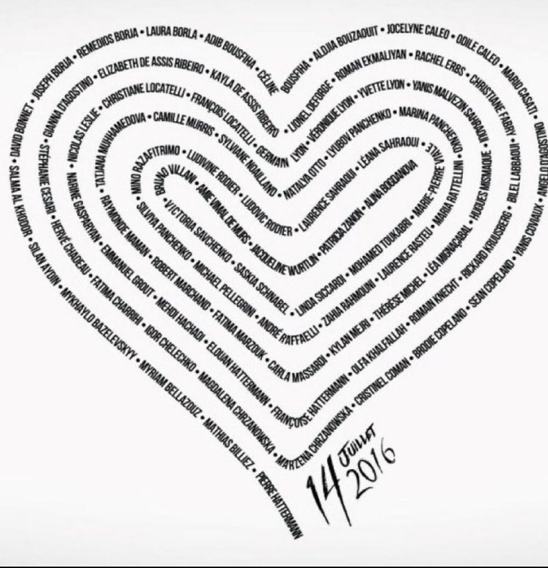 Ni oubli, ni pardon #Nice #14 juillet