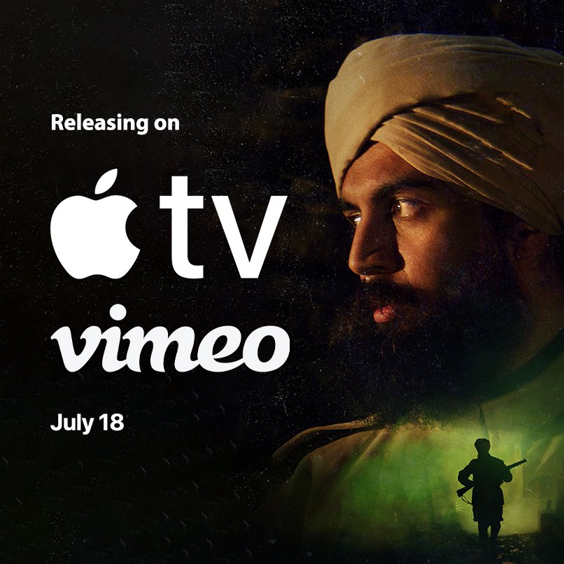 In honour of South Asian Heritage Month, we proudly bring you The Sikh Soldier a powerful tribute to the unsung heroes of our shared history.

Streaming This Friday - July 18 on Apple TV &amp; Vimeo wherever you are in the world.

#TheSikhSoldier #SouthAsianHeritageMonth