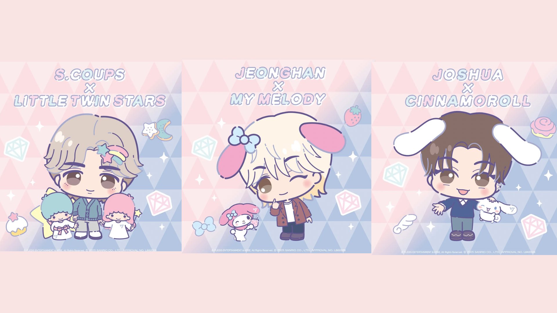 SEVENTEEN セブチ サンリオ ミンギュ　4点セット SEVENTEEN セブチ サンリオ ミンギュ 4点セット - Ship from