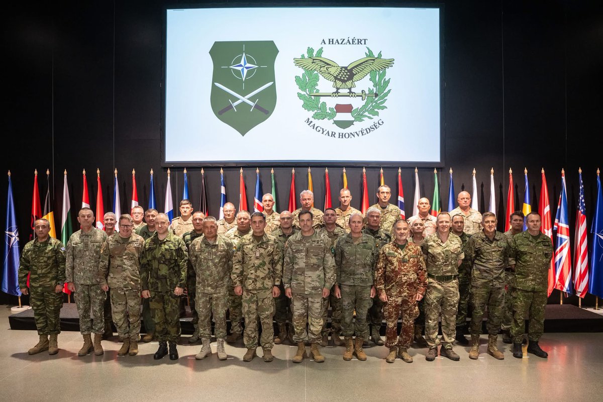 LANDCMD's tweet image. Corps Land Enabler and Development Synchronization (LEADS) Conference | 7–9 July 2025 | Budapest, Hungary 🇭🇺
Last week, NATO Allied Land Command hosted the LEADS Conference at the historic Várkert Bazár in Budapest.
At the invitation of the LANDCOM Commander, General…