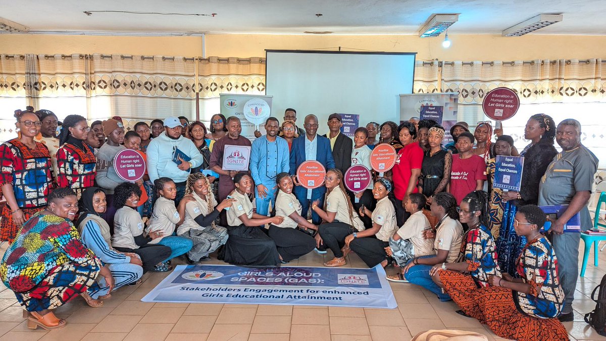 Girl's educational attainment in my community is something I will always fight for. I know there is a lot of potential in every girl and she deserves the right to choose how she wants to tap that potential. 

Join the movement and support these girls with us today. 
#IfICanLetMe