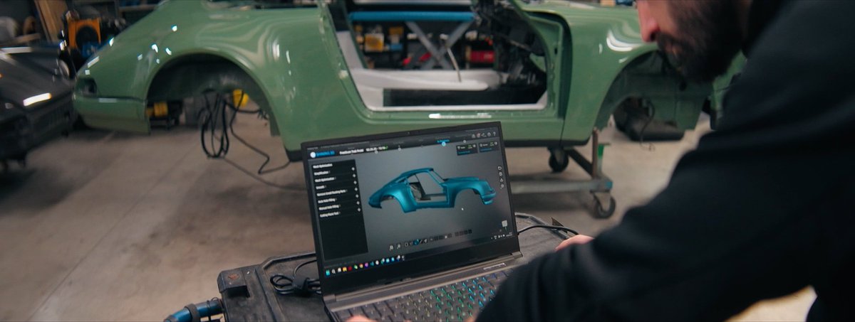Shining3D's tweet image. In Spain, the restoration team at Juliá Automobile took on a custom build for a 1995 Porsche 993. The team used SHINING 3D’s FreeScan Trak ProW for 3D scanning.
Read More: hubs.ly/Q03v7DkK0
#porsche #carrestoration #reverseengineering #shining3dmetrology #shining3d