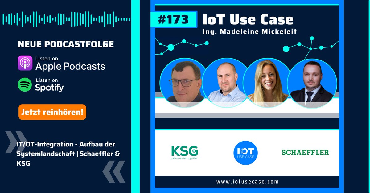 Gemeinsam mit KSG PCB &amp; IoT UseCase sprach Daniel Kobel, Product Owner bei Schaeffler Digital Solutions, über den erstmaligen praktischen Einsatz mit dem autinityDAP Starter als Stand-Alone-Lösung für eine standardisierte, skalierbare Dateninfrastruktur. 🎧spkl.io/Schaeffler/601…