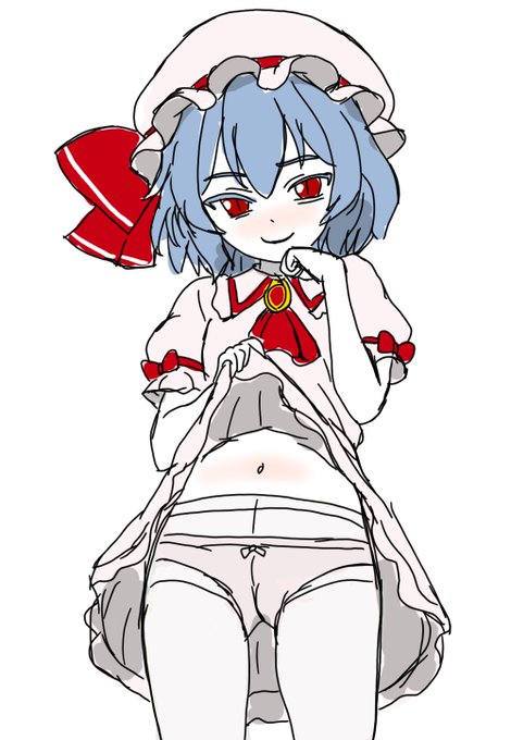 パンストお嬢様レミリア。
半透明って難しいね。 