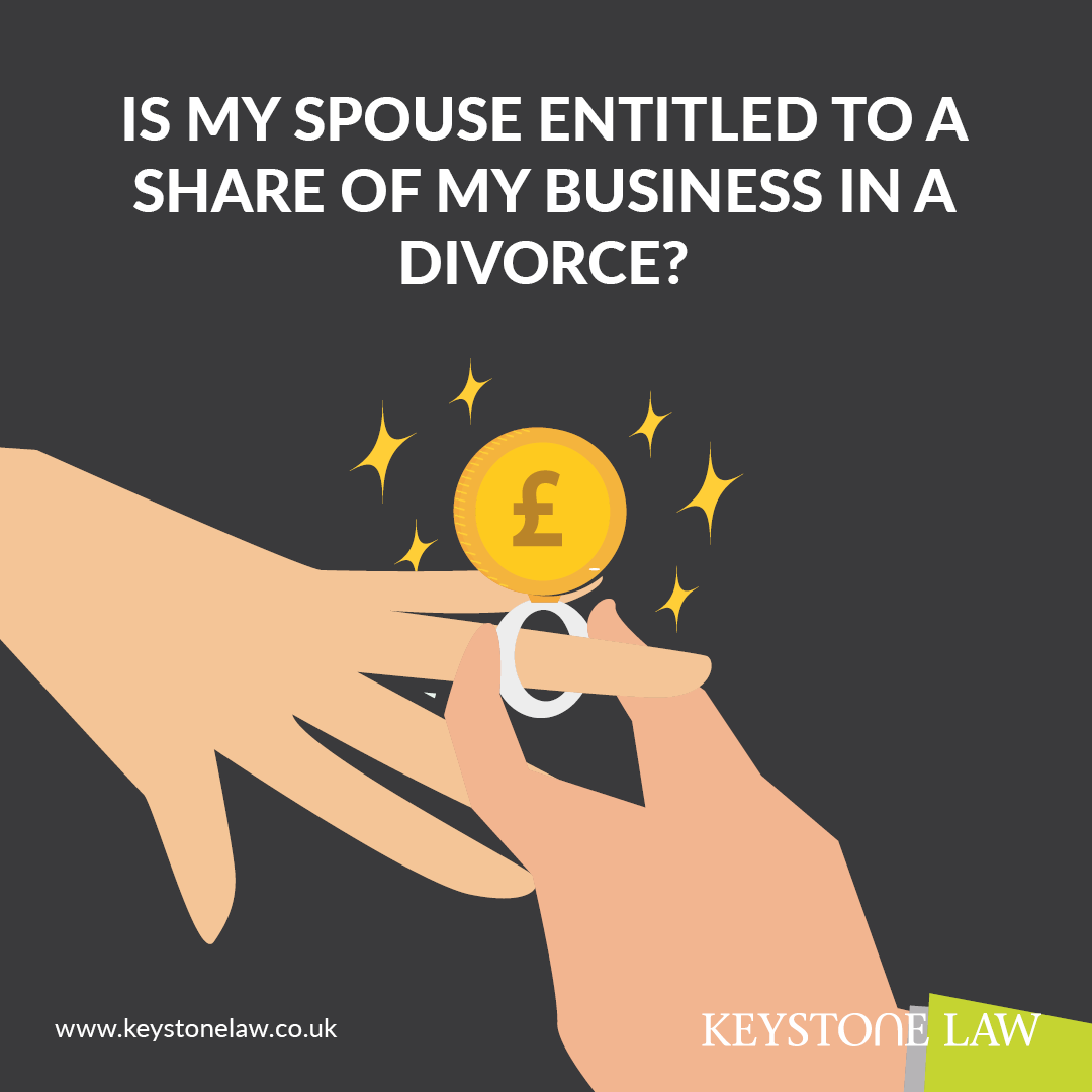 Is your spouse entitled to a share in your business if you divorce? Our #family partner Lorraine Harvey outlines what the court will consider. Read her article: ow.ly/lQG150WlHT8