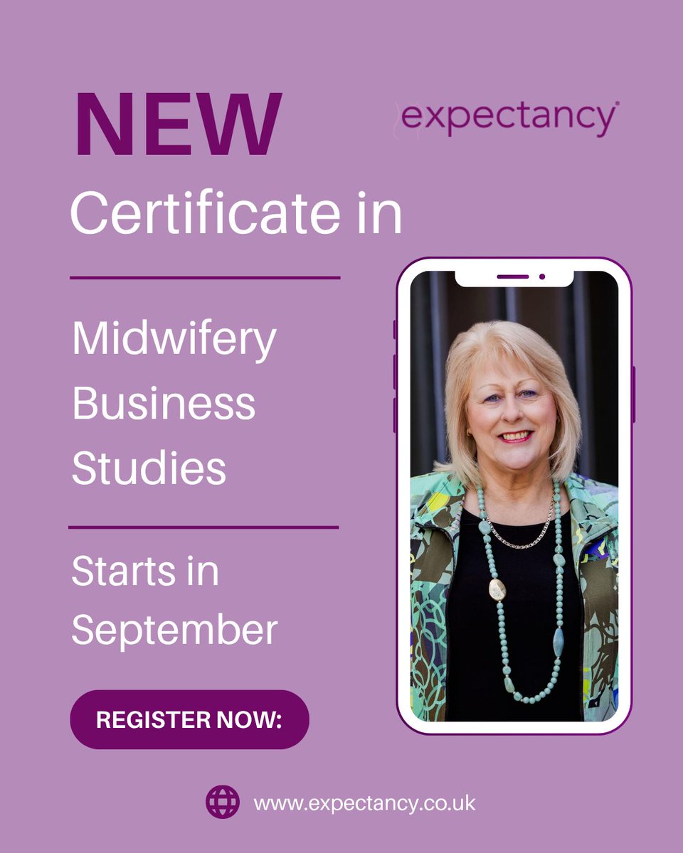 TPM_Journal's tweet image. Ready to grow your midwifery career? 🌟
Join the new Certificate in Midwifery Business Studies starting this September! Full training, mentoring &amp;amp; support to launch your private practice.
Email info@expectancy.co.uk to secure your spot.
🔗 expectancy.co.uk
[AD]