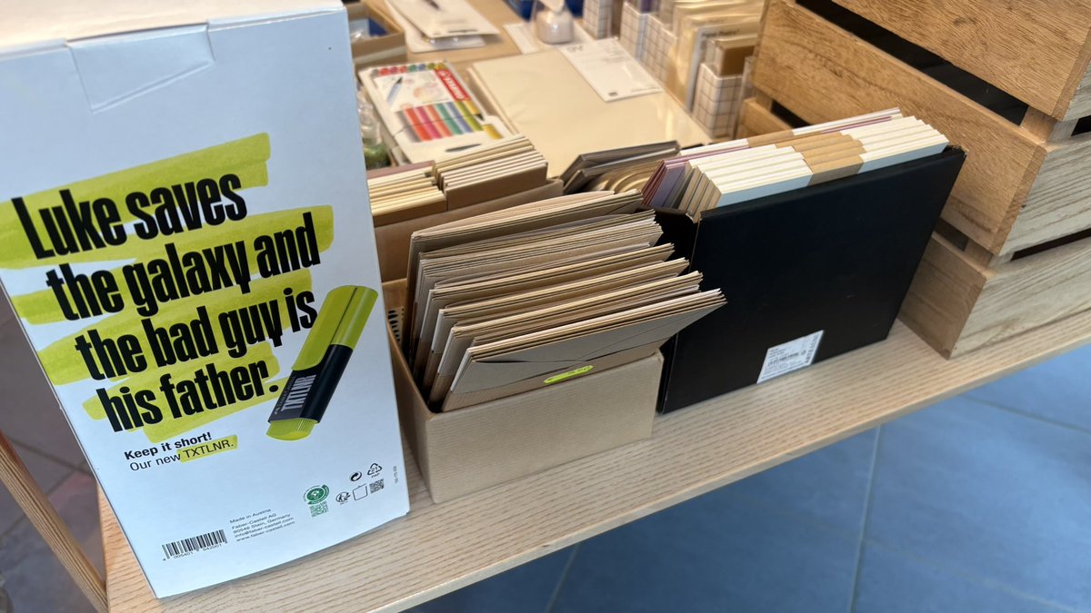 Spoiler alert in the bookshop.